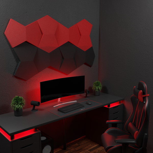 Katergames Gaming Mauspad Mousetrap vernähte Kante